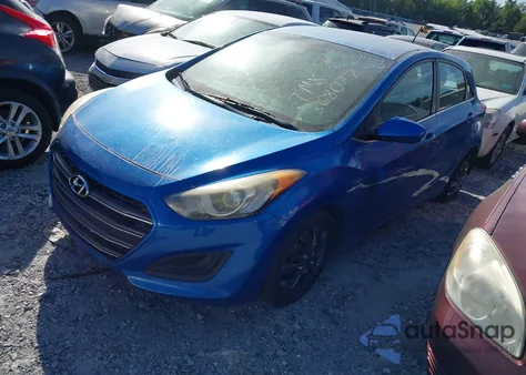 2017 Hyundai Elantra Gt из США, поврежденный, VIN KMHD35LHXHU368077